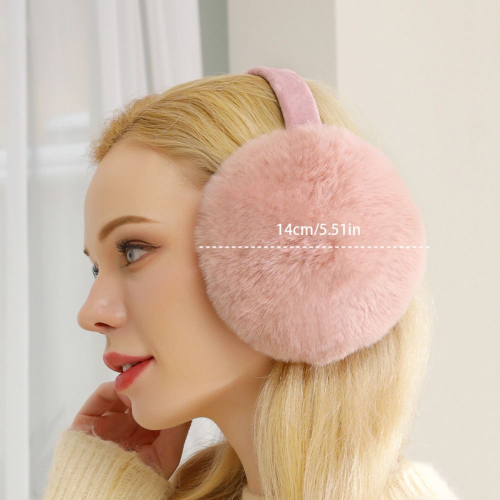 Earmuffs Foldable - Comfortable Ear Cap Plush Earmuffs Thicken