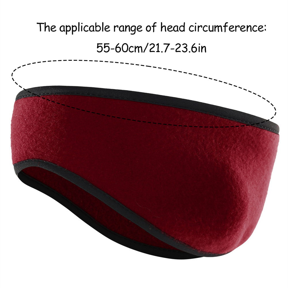 1Pc Winter Fleece Earmuffs Col - Fleece Ear Warmer Band ulasan dan harga