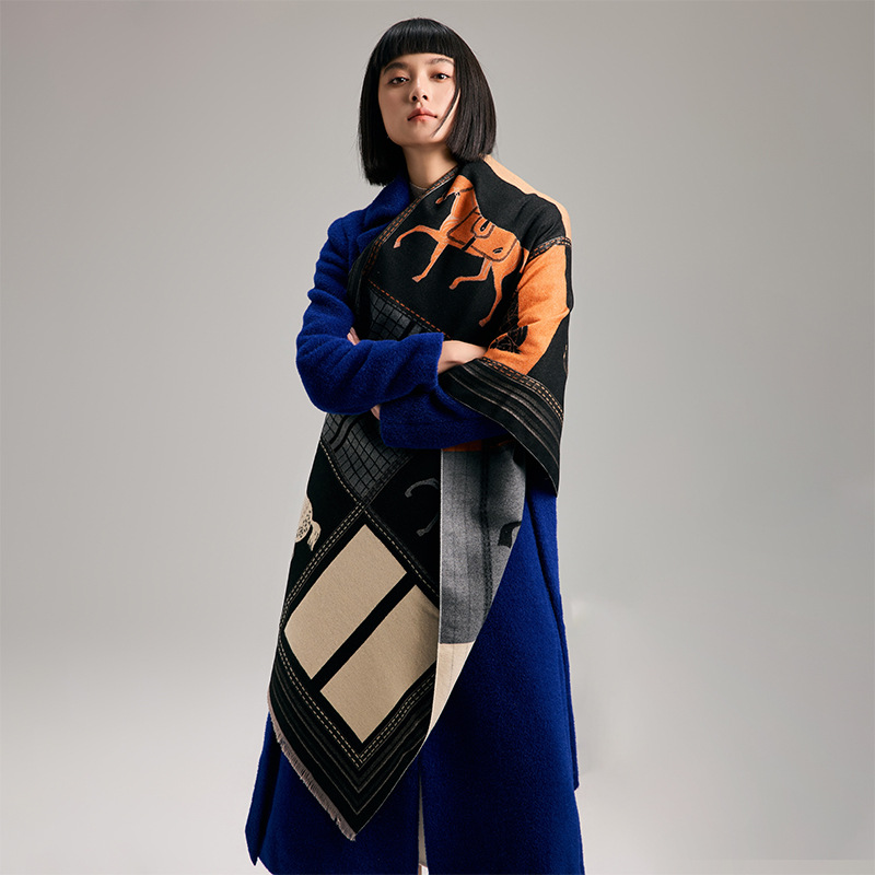 Luxury Scarf Women Winter Cash - Cashmere Pashmina Wrap ulasan dan harga