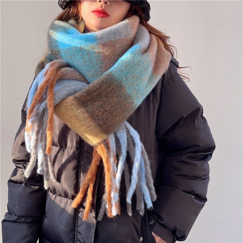 2025New Winter Thick Warm Scar - Cashmere Pashmina Wrap ulasan dan harga