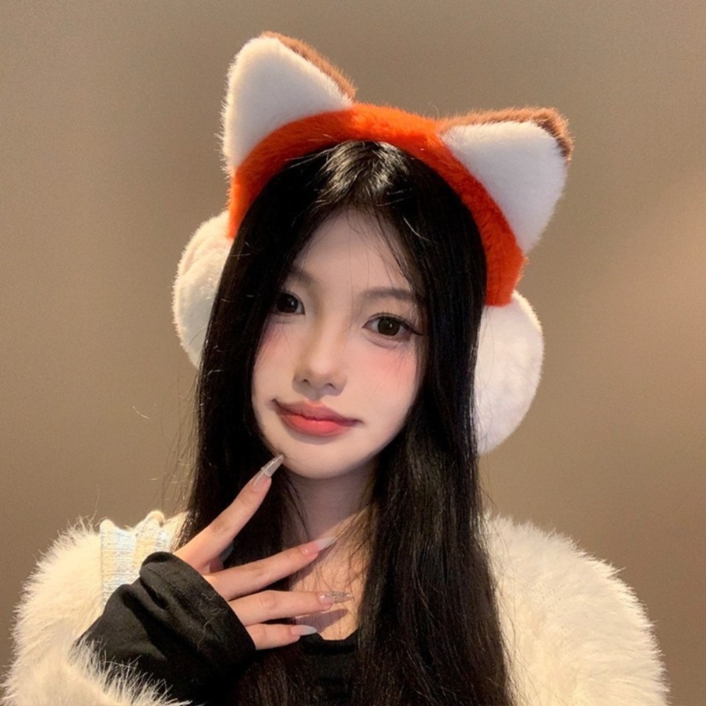 Fashion Cartoon Cartoon Earmuf - Earmuffs Foldable ulasan dan harga