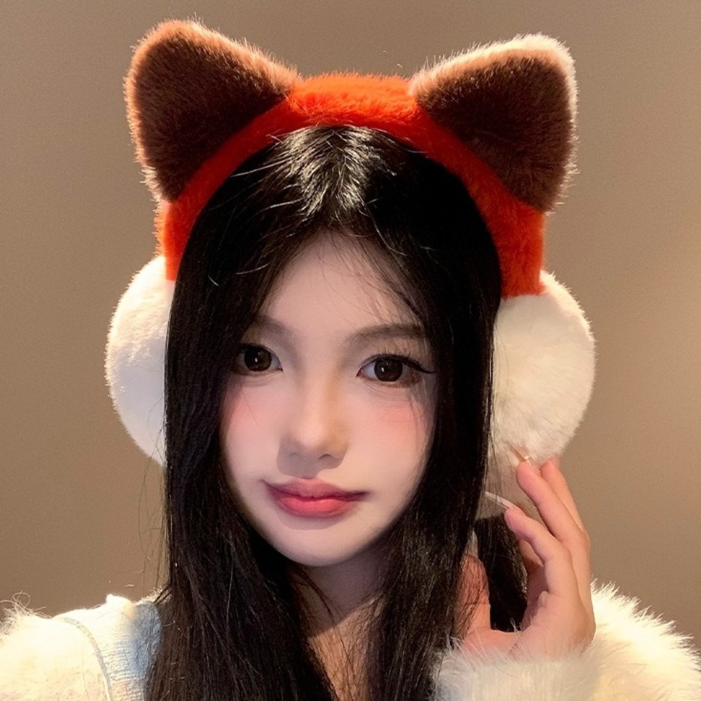 Fashion Cartoon Cartoon Earmuf - Earmuffs Foldable ulasan dan harga