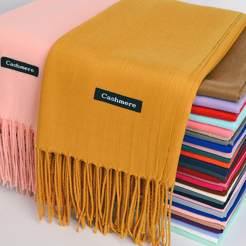 Multi-purpose Imitation Cashme - Shawl Wrap Winter ulasan dan harga