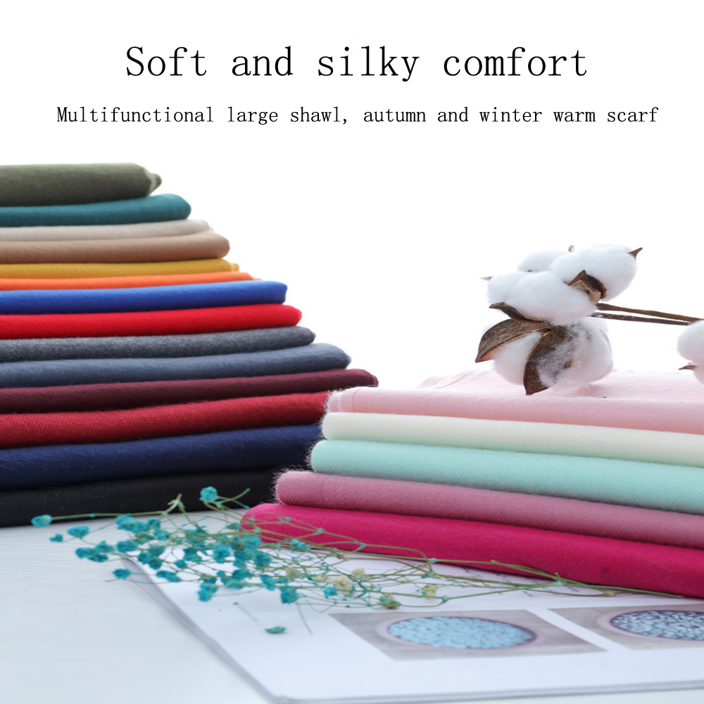 Multi-purpose Imitation Cashme - Shawl Wrap Winter ulasan dan harga