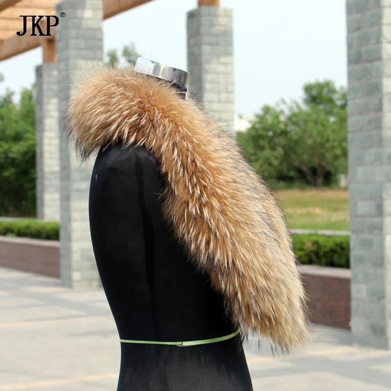 Natural Fur Collar Real raccoo - Shawl Wrap Winter ulasan dan harga