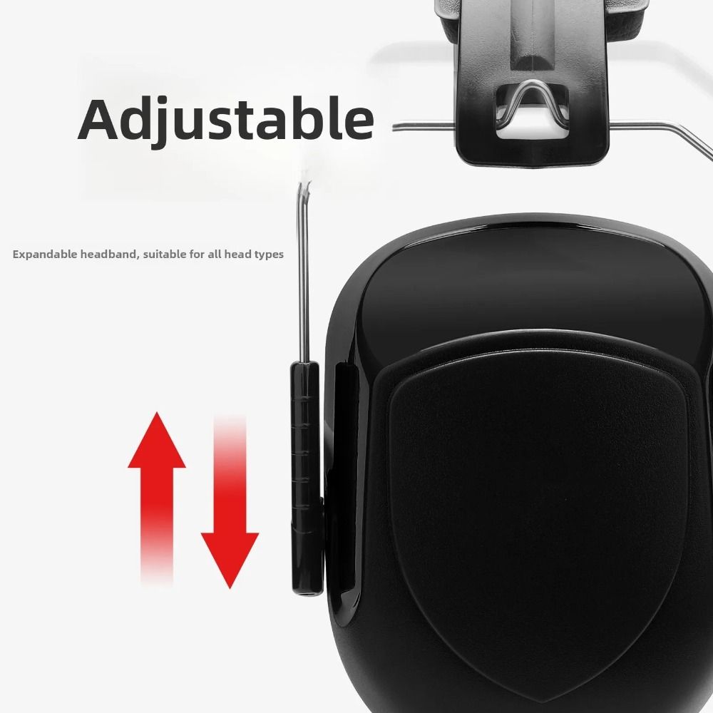Heavy Duty ABS Soundproof Earm - Earmuffs Foldable ulasan dan harga