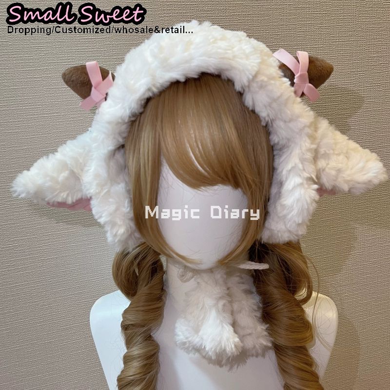 Women Subcultural Y2K Girl Lam - Winter Headband Fleece ulasan dan harga