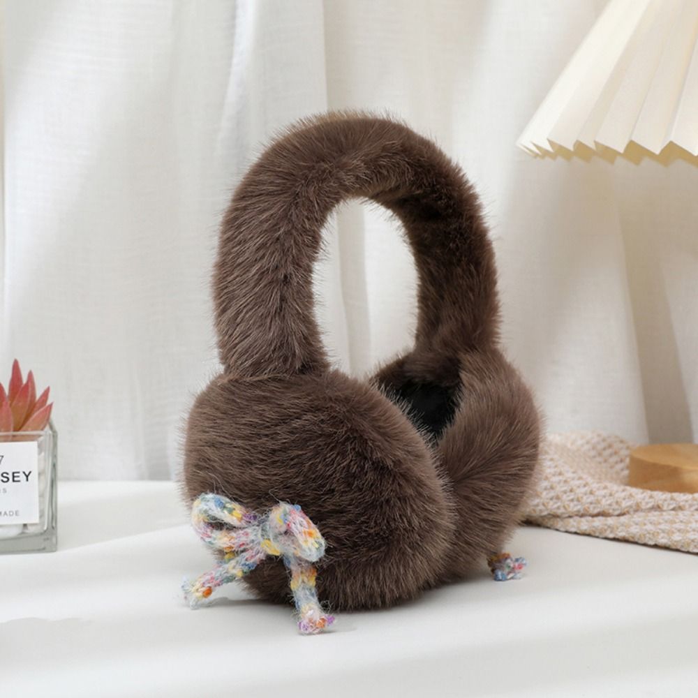 Warm Imitation Mink Fur Earmuf - Earmuffs Foldable ulasan dan harga